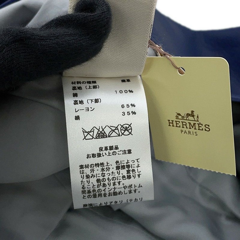 エルメス コート トレンチコート ディアスキン レディースサイズ34 HERMES アウター アパレル