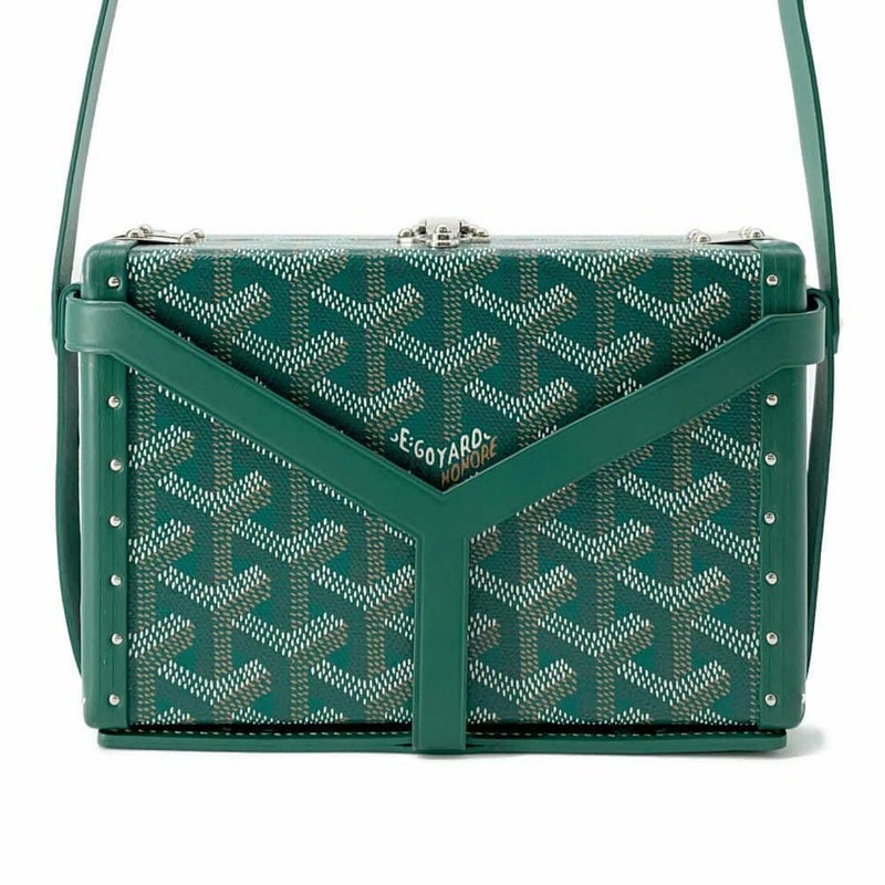 ゴヤール ショルダーバッグ ミノディエール レザー GOYARD トランク