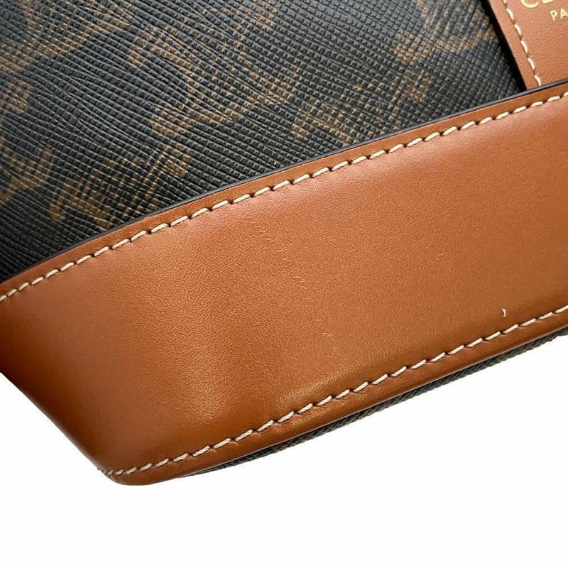 セリーヌ ショルダーバッグ トリオンフ スモールバケット ロゴ 191442 CELINE バッグ