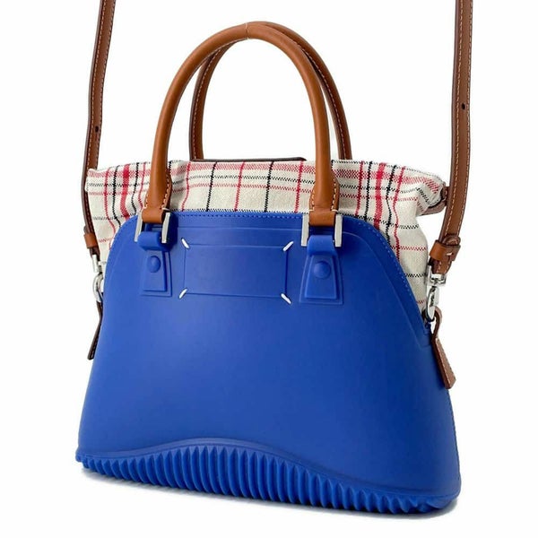 メゾンマルジェラ ハンドバッグ 5AC ミニ　ラバー キャンバス SB3WG0009 Maison Margiela 2wayショルダー