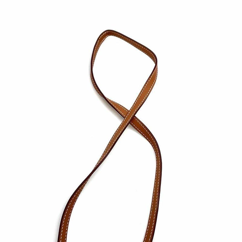 エルメス ネックストラップ オ・クール・デュ・フォーブル ゴールド/シルバー金具 スイフト アクセサリー