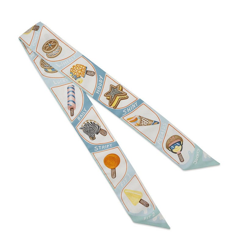 エルメス スカーフ ツイリー ファニー・アイスクリーム Funny Ice Cream HERMES 2024春夏