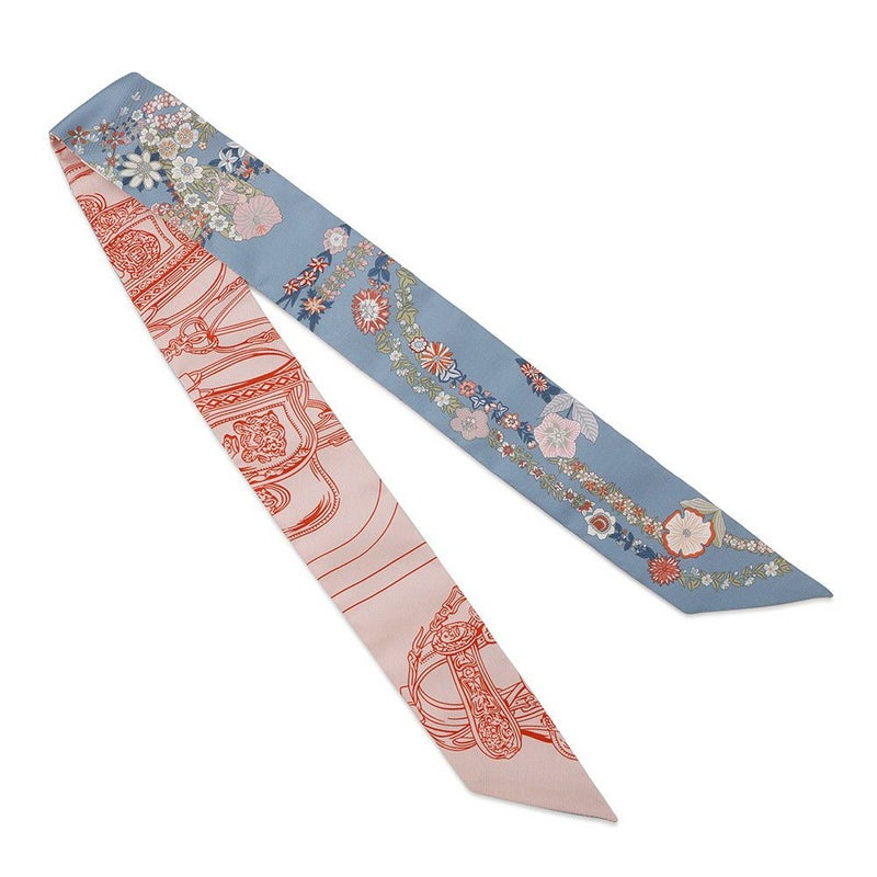 エルメス スカーフ ツイリー ブリッド・ドゥ・ガラ・アン・フルール&アイライナー Brides de Gala en Fleurs 2025春夏