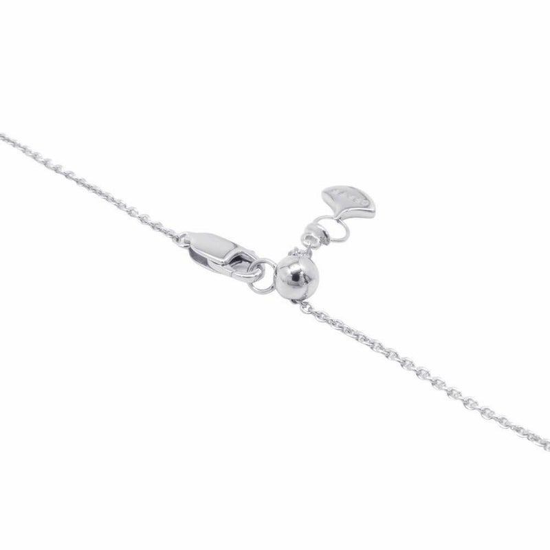 グラフ ネックレスアイコン ラウンド ダイヤモンド ペンダント ダイヤ 中石0.63ct K18WG GIA鑑定書付き