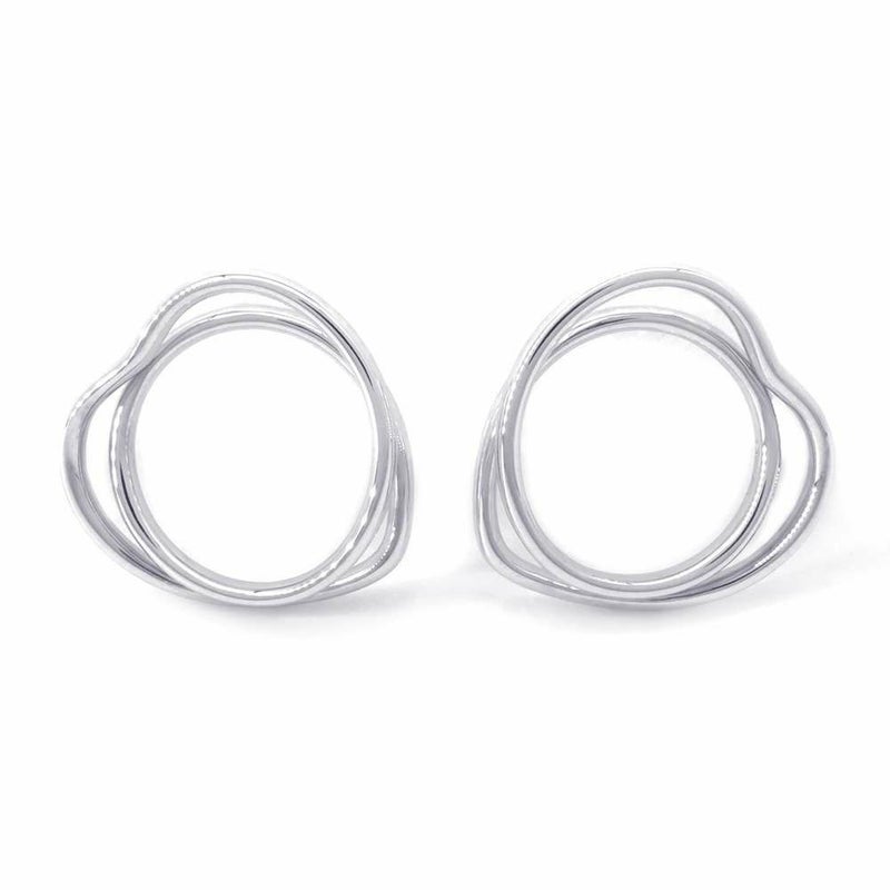 エルメス ピアス ヴェルティージュ・クールPM Sv925シルバー HERMES ジュエリー ハートピアス