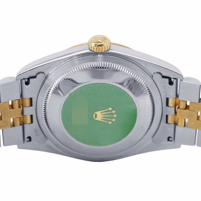 ロレックス デイトジャスト36 W番 SS/K18YG 16233 ROLEX 腕時計 シャンパンゴールド文字盤