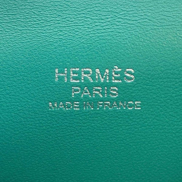 エルメス ハンドバッグ ツールボックス20 ミント/シルバー金具 エバーカラー Y刻印 2wayショルダー