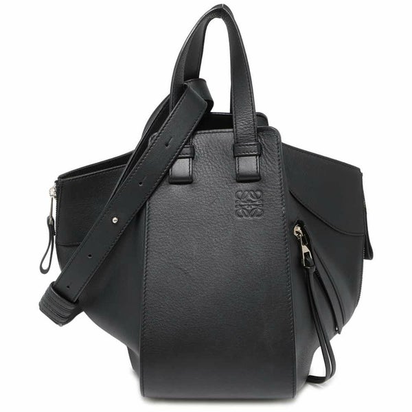 ロエベ ハンドバッグ ハンモック スモール レザー  387.30.S35 LOEWE 2wayショルダーバッグ 黒