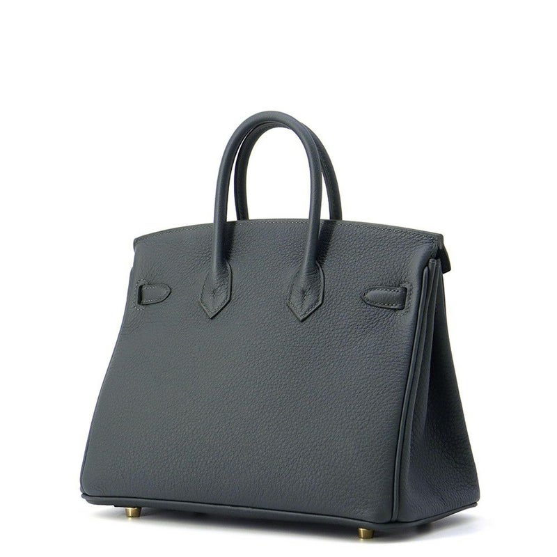 エルメス バーキン25 ヴェールマングローブ/シャンパンゴールド金具 トゴ K刻印 HERMES Birkin ハンドバッグ