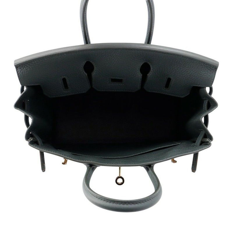 エルメス バーキン25 ヴェールマングローブ/シャンパンゴールド金具 トゴ K刻印 HERMES Birkin ハンドバッグ