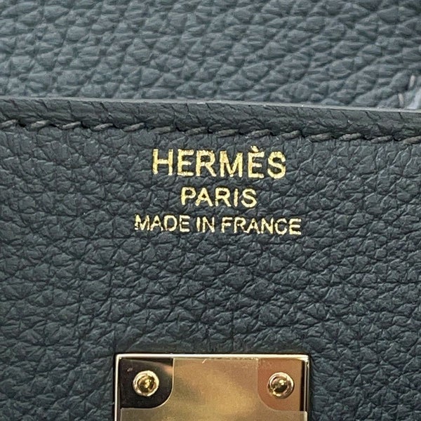 エルメス バーキン25 ヴェールマングローブ/シャンパンゴールド金具 トゴ K刻印 HERMES Birkin ハンドバッグ