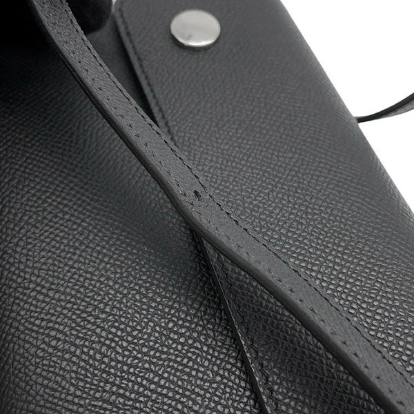 エルメス ショルダーウォレット ナップ トゥーゴー ブラック/シルバー金具 エプソン W刻印 黒