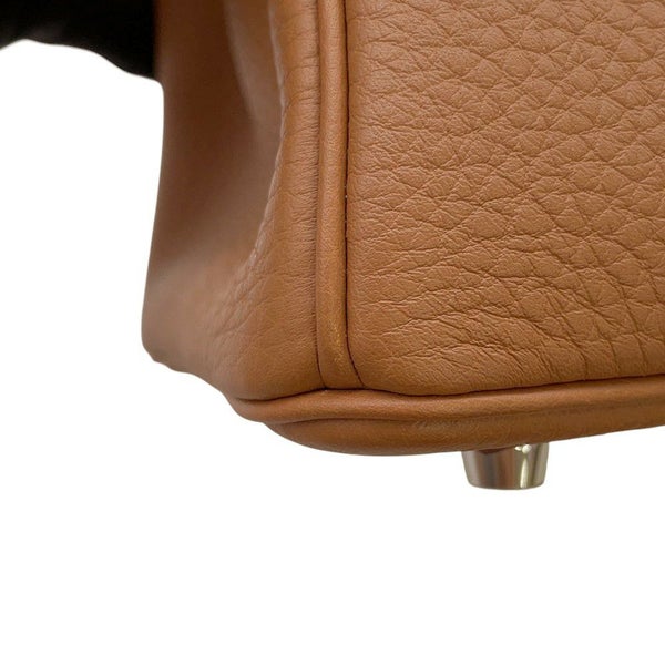 エルメス バーキン25 ゴールド/シルバー金具 トゴ K刻印 HERMES Birkin ハンドバッグ