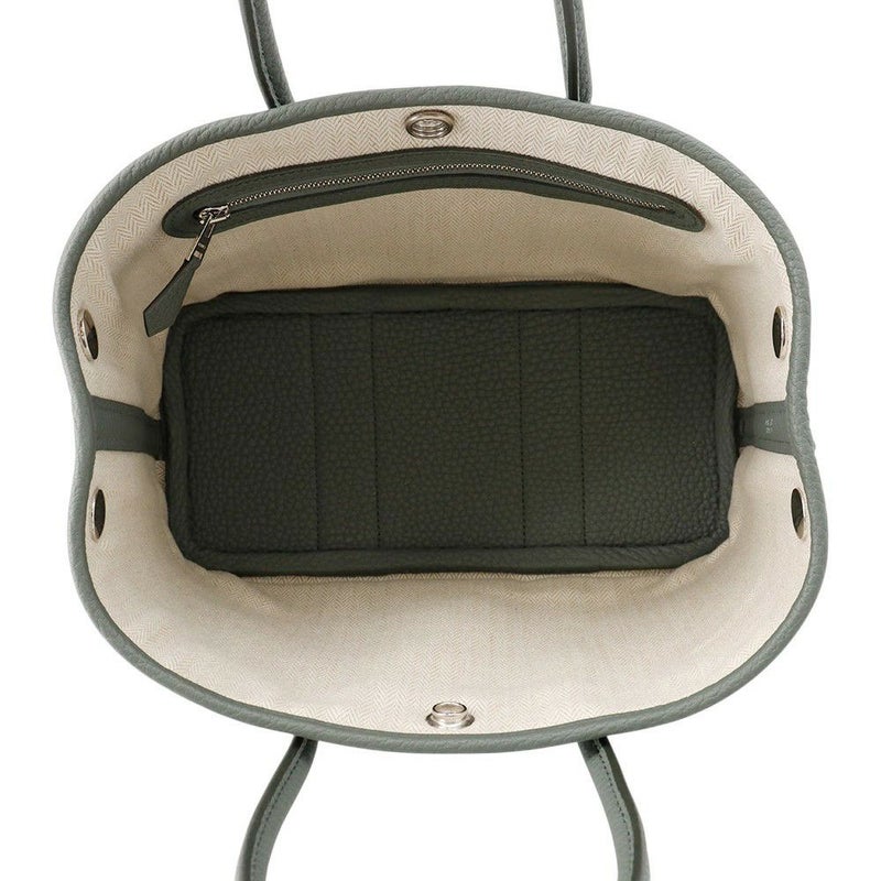 エルメス トートバッグ ネオ・ガーデン 23 ガーデンパーティ ヴェールアマンド/シルバー金具 ネゴンダ K刻印