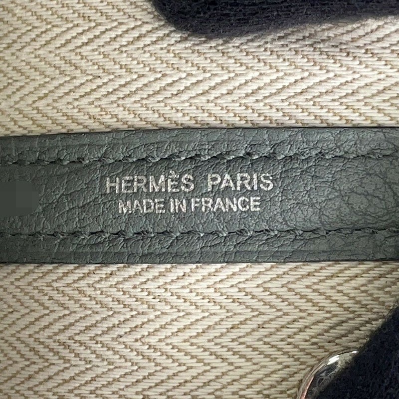 エルメス トートバッグ ネオ・ガーデン 23 ガーデンパーティ ヴェールアマンド/シルバー金具 ネゴンダ K刻印