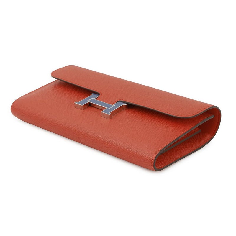 エルメス 長財布 コンスタンス ロング カプシーヌ/ラッカー金具 エプソン C刻印 HERMES 財布