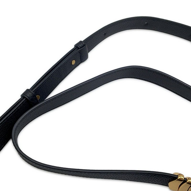 ボッテガヴェネタ ショルダーバッグ カセット ミニ レザー 666870 BOTTEGA VENETA バッグ 黒