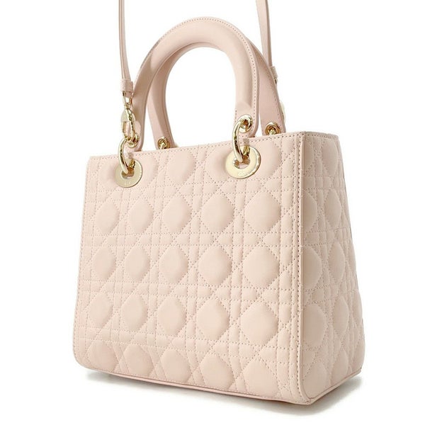 ディオール ハンドバッグ レディディオール カナージュ ミディアム ラムスキン M0565ONGE_M413 2way