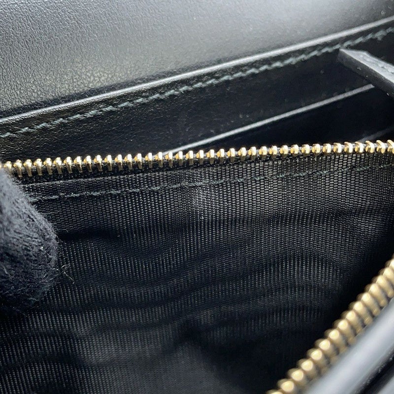 グッチ チェーンウォレット GGマトラッセ レザー 723787 GUCCI 財布 黒