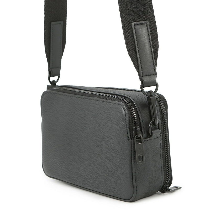 ルイヴィトン ショルダーバッグ グレインカーフレザー アルファ・ウェアラブル ウォレット M59161 LOUIS VUITTON 黒 ブラック