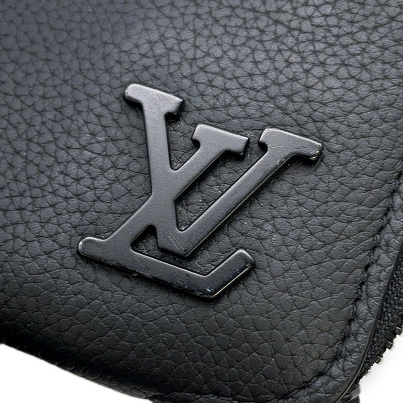 ルイヴィトン ショルダーバッグ グレインカーフレザー アルファ・ウェアラブル ウォレット M59161 LOUIS VUITTON 黒 ブラック