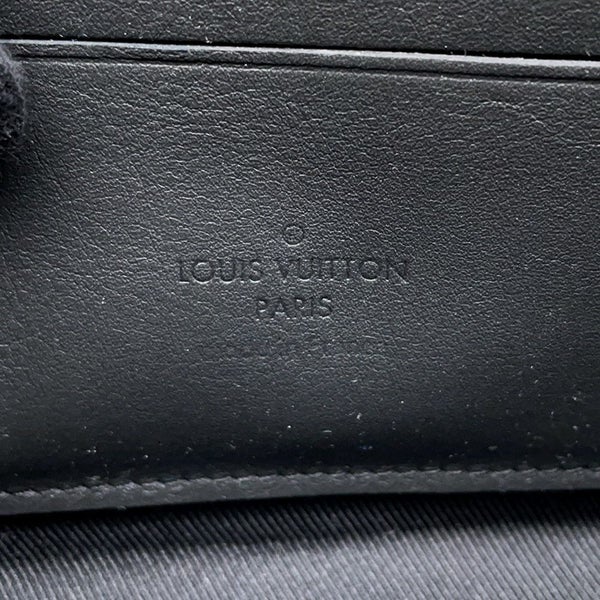 ルイヴィトン ショルダーバッグ グレインカーフレザー アルファ・ウェアラブル ウォレット M59161 LOUIS VUITTON 黒 ブラック