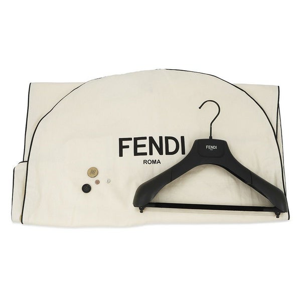 フェンディ コート ジレコート ウール フォックスファー レディースサイズ36 FF8722 FENDI アウター