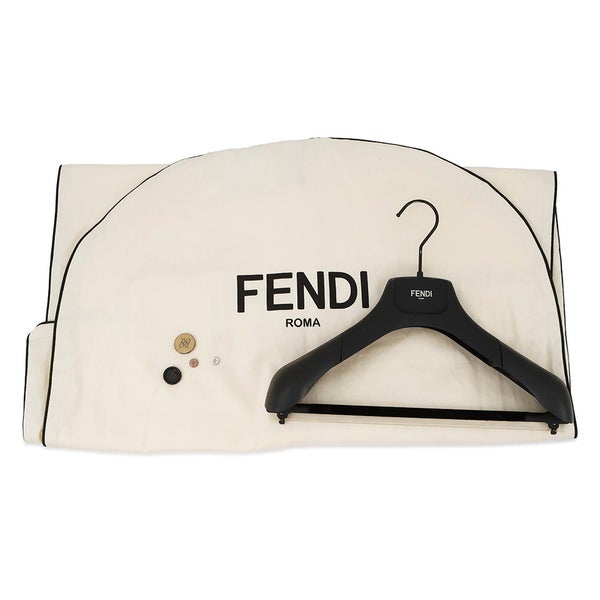 フェンディ コート ジレコート ウール フォックスファー レディースサイズ36 FF8722 FENDI アウター