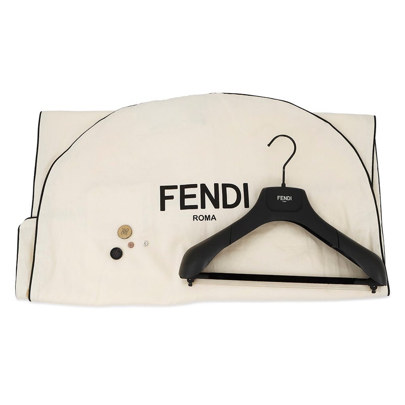 フェンディ コート ジレコート ウール フォックスファー レディースサイズ36 FF8722 FENDI アウター