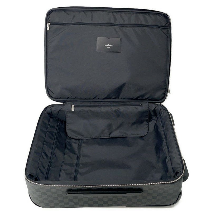 ルイヴィトン キャリーケース ダミエ・グラフィット ペガス55 N41186 LOUIS VUITTON スーツケース 旅行 ブラック 黒