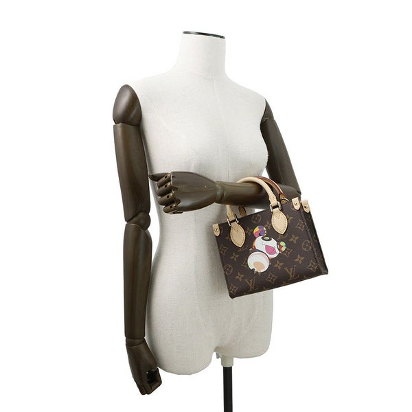 ルイヴィトン ハンドバッグ モノグラム・パンダ LV × TM オンザゴー BB M13668 2way ヴィトン ショルダーバッグ 村上隆
