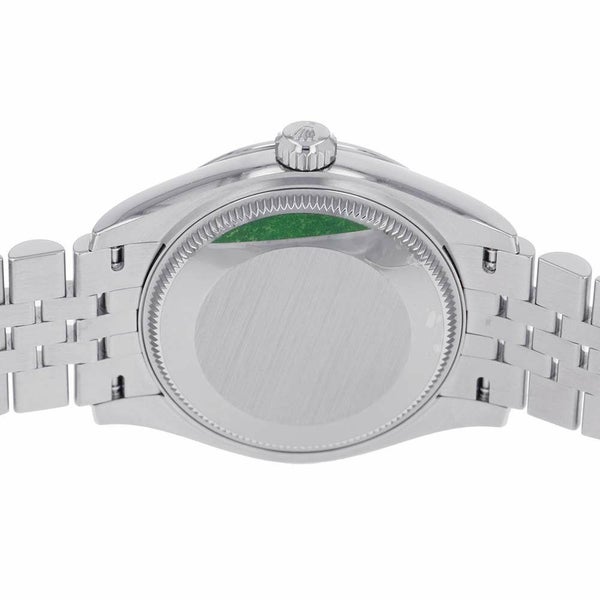 ロレックス デイトジャスト31 SS/K18WG 278274 オーベルジーヌ/VIダイヤ文字盤