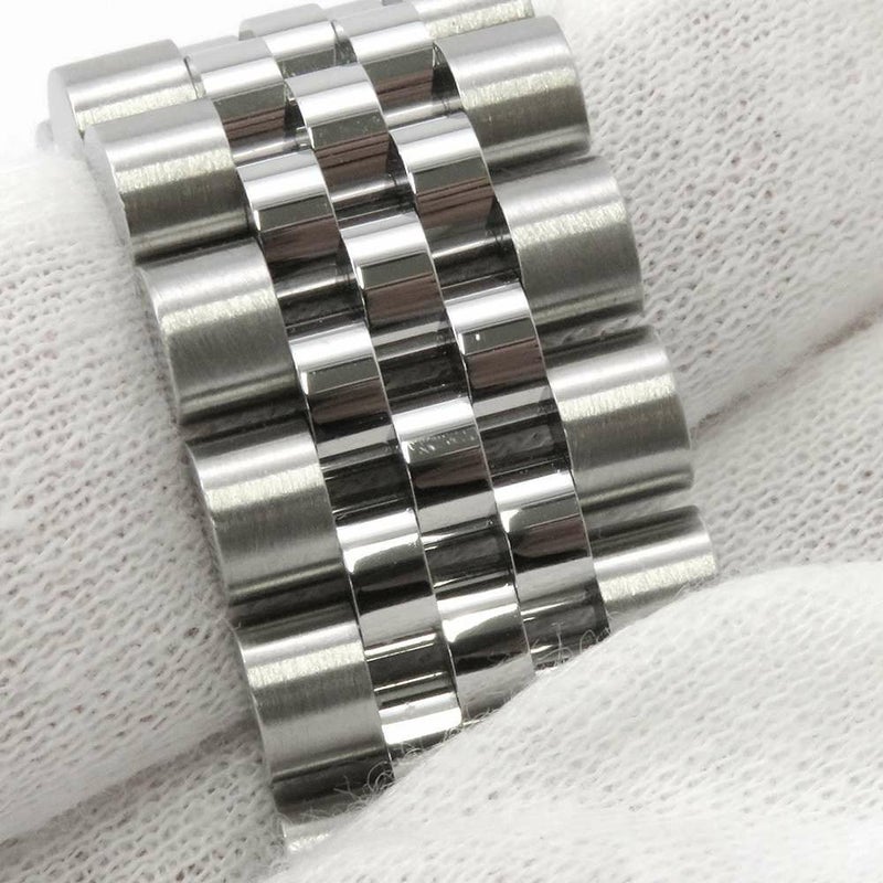 ロレックス デイトジャスト31 SS/K18WG 278274 オーベルジーヌ/VIダイヤ文字盤