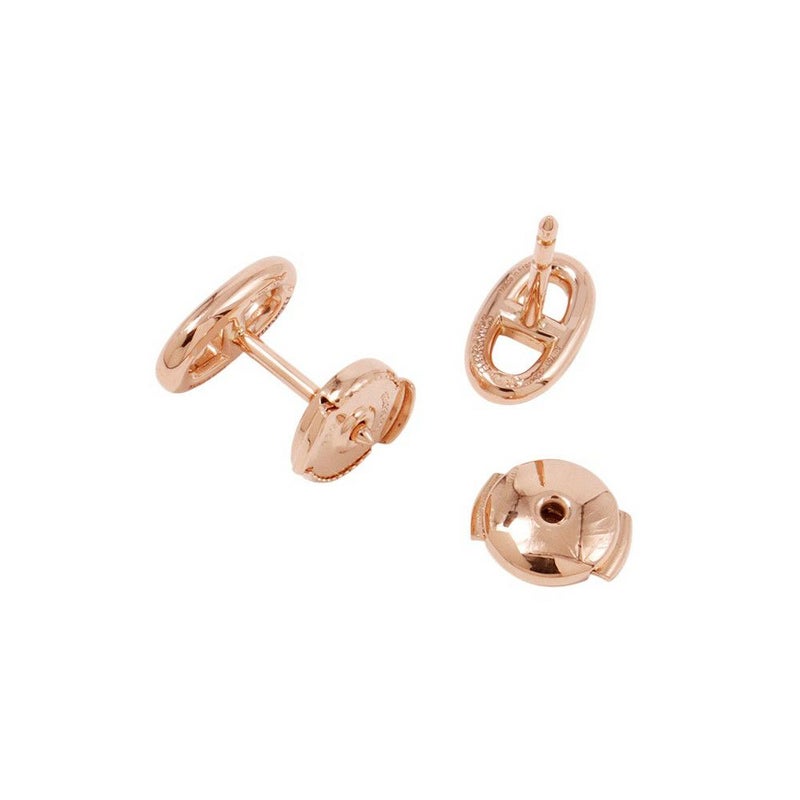 エルメス ピアス シェーヌダンクル ファランドール TPM K18PGピンクゴールド HERMES ジュエリー