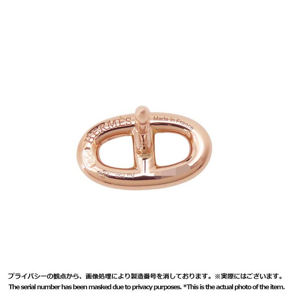 エルメス ピアス シェーヌダンクル ファランドール TPM K18PGピンクゴールド HERMES ジュエリー