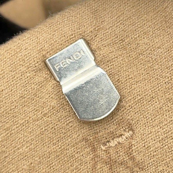 フェンディ パンツ FFカリグラフィ フレアショートパンツ レディースサイズ36 FR6336 FENDI