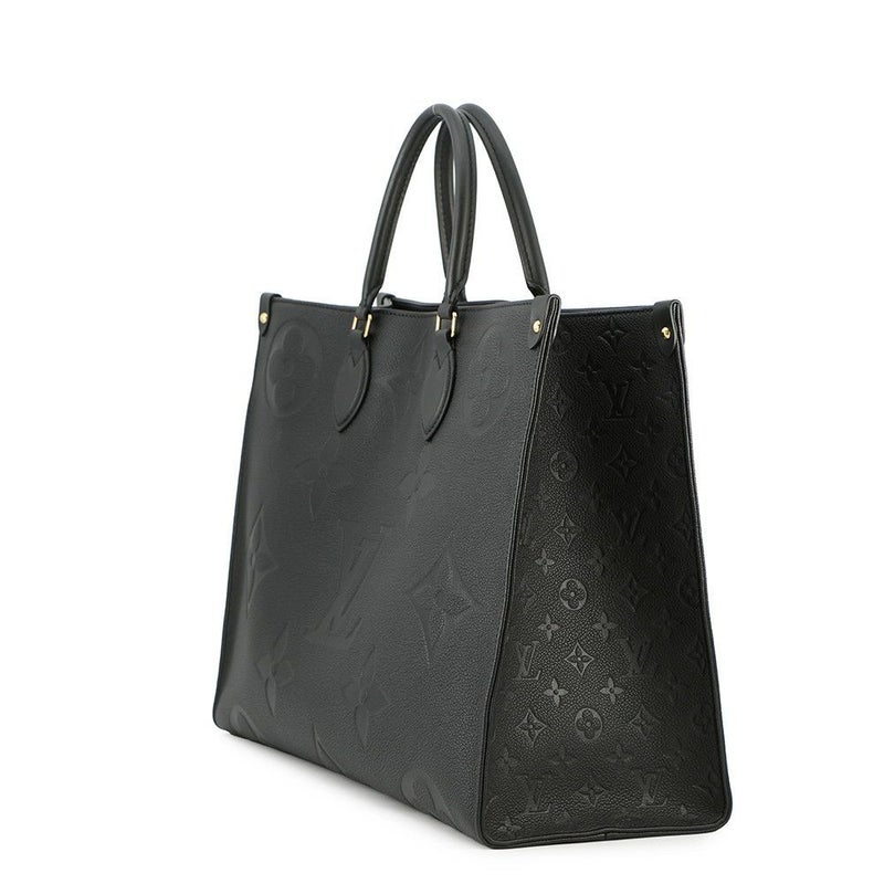 ルイヴィトン トートバッグ モノグラム・アンプラント オンザゴー GM M44925 ヴィトン バッグ 2way ショルダーバッグ 黒 ブラック