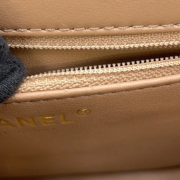 シャネル ハンドバッグ マトラッセ ココマーク トップハンドル スモール シャイニーラムスキン AS4023 2way
