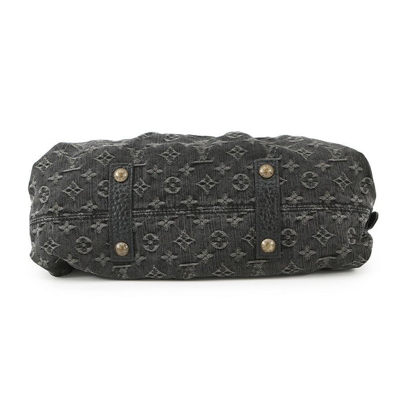 ルイヴィトン ハンドバッグ モノグラム・デニム ネオ・カビィ MM M95351 ヴィトン バッグ 2way ショルダーバッグ 黒 ブラック