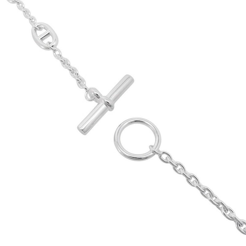 エルメス ネックレス シェーヌダンクル ファランドール SV925シルバー サイズ80 HERMES ジュエリー