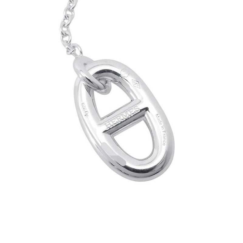 エルメス ピアス シェーヌダンクル ファランドールMM SV925シルバー HERMES ジュエリー