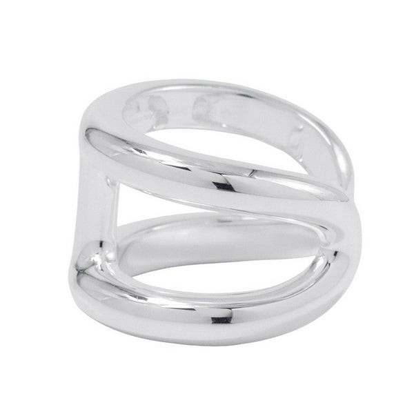 エルメス リング オスモズGM Osmose SV925シルバー リングサイズ56 HERMES ジュエリー 指輪