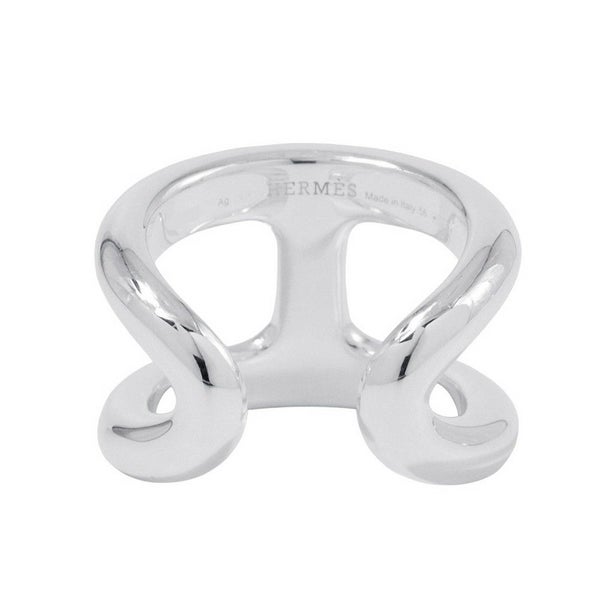 エルメス リング オスモズGM Osmose SV925シルバー リングサイズ56 HERMES ジュエリー 指輪