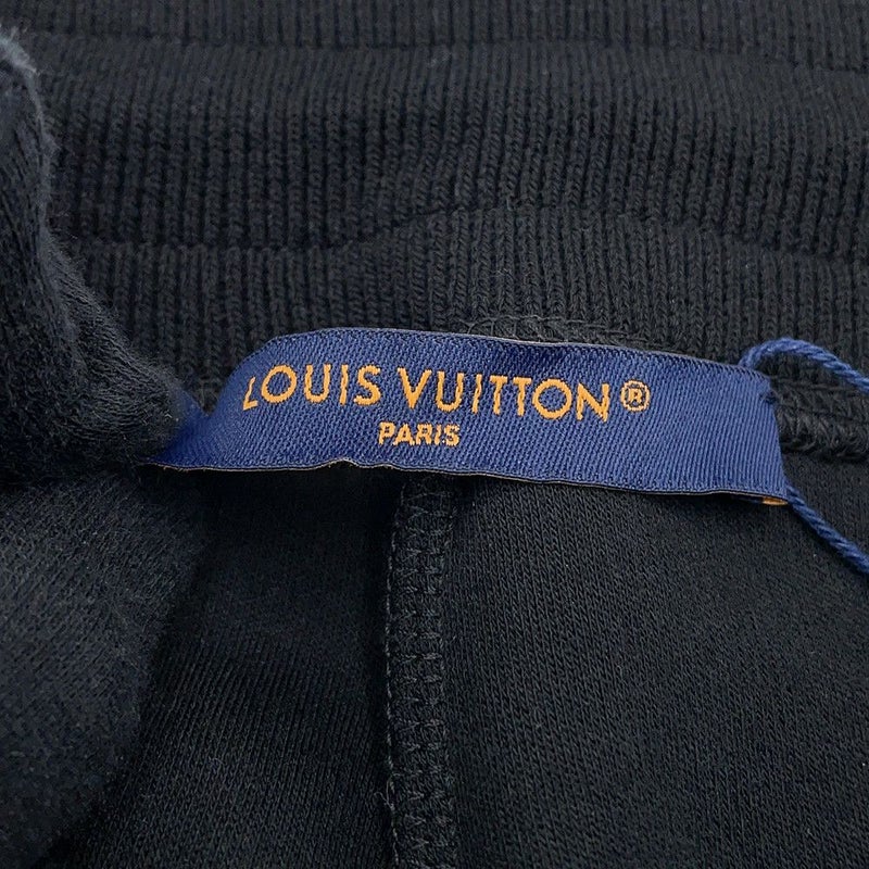 ルイヴィトン パンツ ダブルフェイストラベルショーツ メンズサイズL 1A7XNN LOUIS VUITTON ブラック 黒