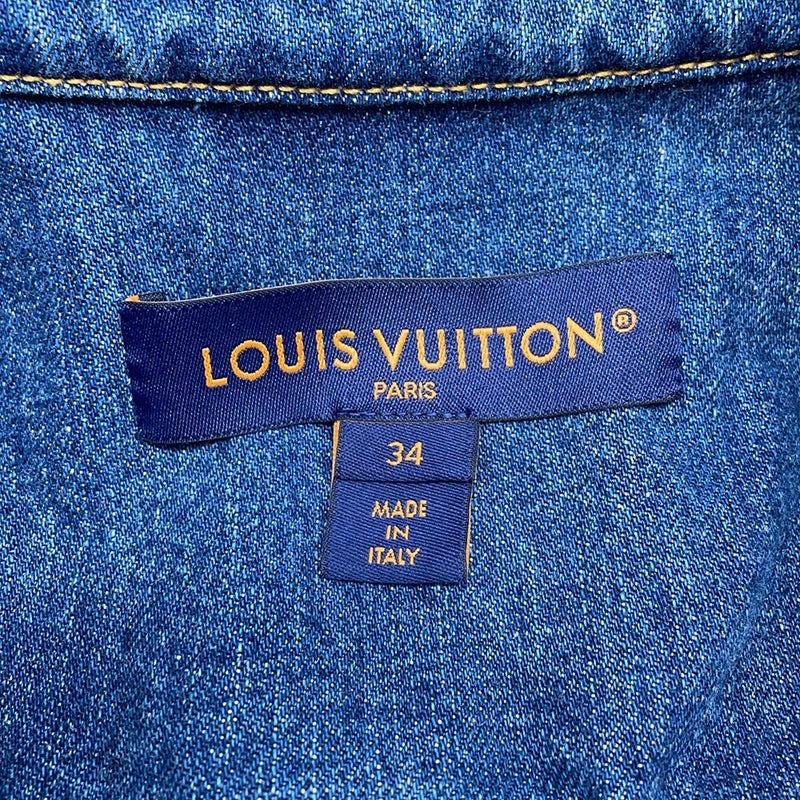 ルイヴィトン ジャケット デニム ストーンウォッシュデニム レディースサイズ34