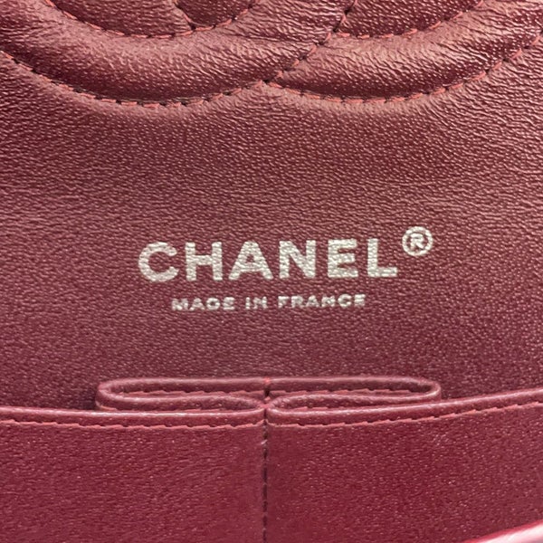 シャネル チェーンショルダーバッグ マトラッセ25 ココマーク キャビアスキン ダブルチェーン A01112 CHANEL 黒