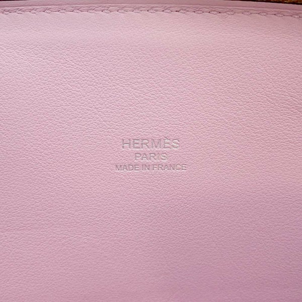 エルメス ボリード1923 25 ヴェルソ チャイ/モーヴシルベストル/シルバー金具 エバーカラー Z刻印 2wayショルダー