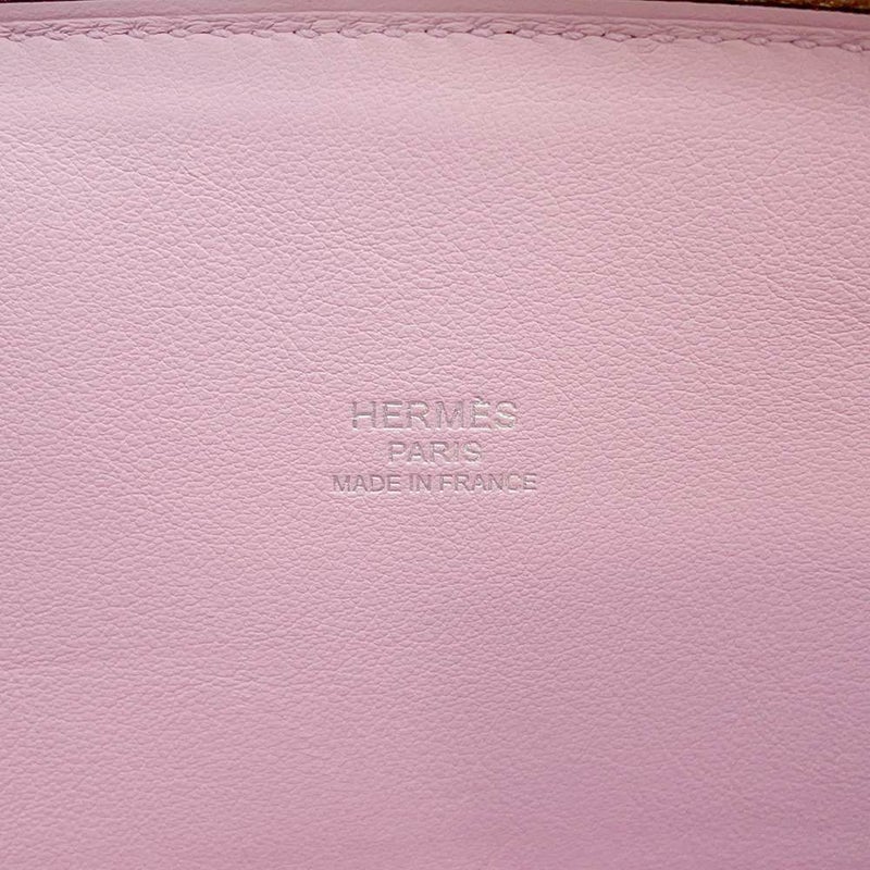 エルメス ボリード1923 25 ヴェルソ チャイ/モーヴシルベストル/シルバー金具 エバーカラー Z刻印 2wayショルダー