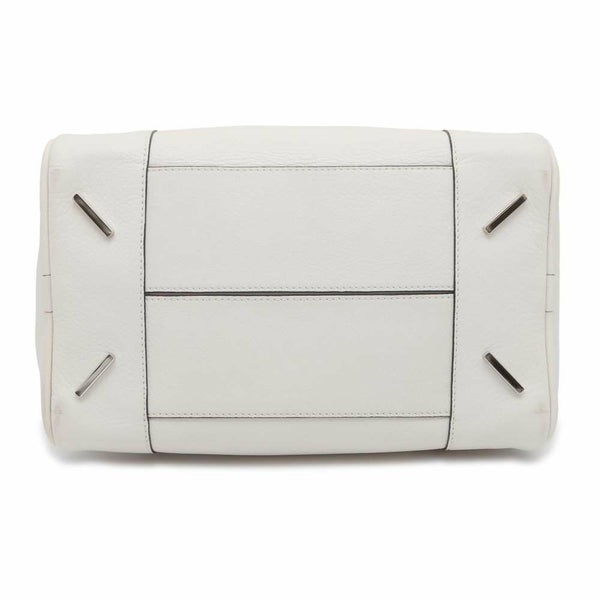 ロエベ ハンドバッグ アマソナ75 レザー 301.30.L03 LOEWE 2wayショルダーバッグ 白