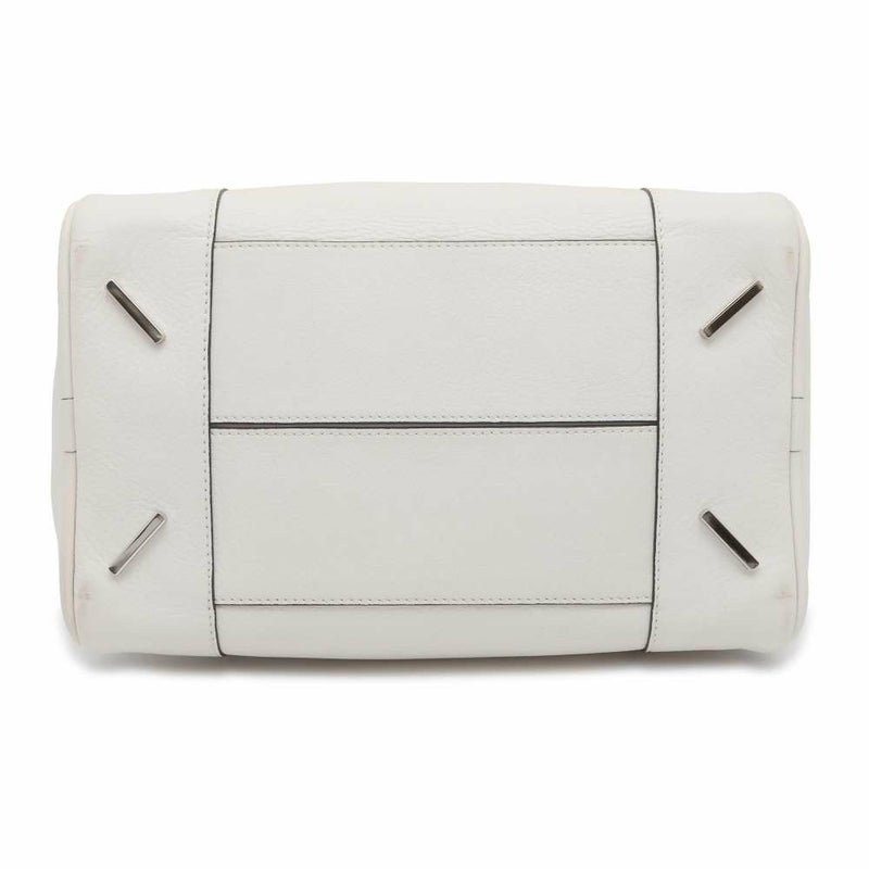 ロエベ ハンドバッグ アマソナ75 レザー 301.30.L03 LOEWE 2wayショルダーバッグ 白